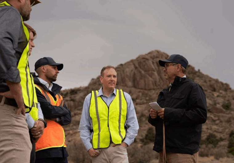 EPA Administrator Lee Zeldin tours Cowboy State Mine at Halleck Creek
